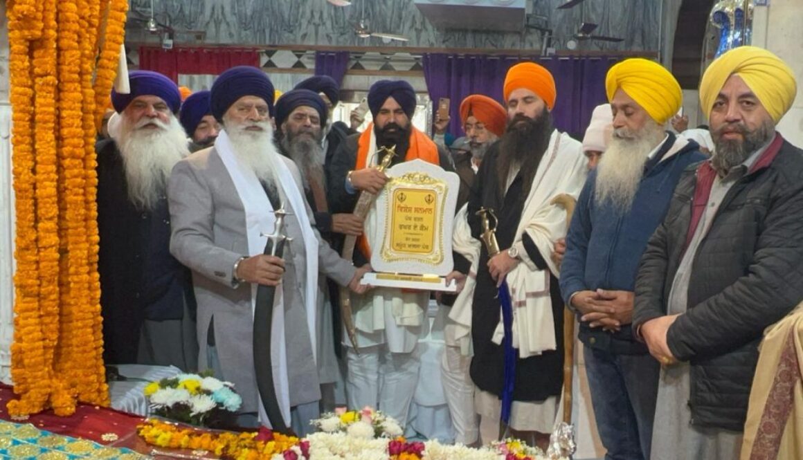 ਖਾਲਸਾ ਪੰਥ ਵੱਲੋਂ ਸ਼ਹੀਦ ਜਥੇਦਾਰ ਕਾਉਂਕੇ ਸਾਹਿਬ ਨੂੰ ਪੰਥ ਰਤਨ ਫਖ਼ਰੇ ਕੌਮ ਐਵਾਰਡ ਨਾਲ ਕੀਤਾ ਗਿਆ ਸਨਮਾਨਿਤ