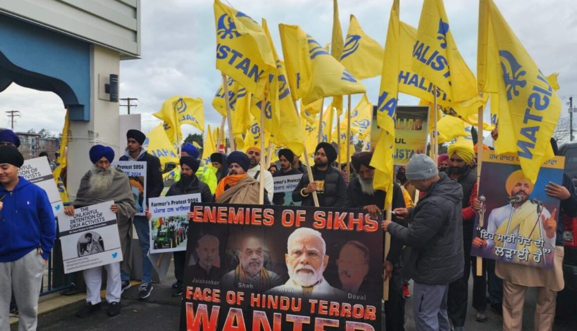 ਬੰਦੀ ਸਿੰਘਾਂ ਦੀ ਰਿਹਾਈ, ਜੇਲ੍ਹ ਬਦਲੀ ਅਤੇ ਕਿਸਾਨੀ ਅੰਦੋਲਨ ਨੂੰ ਸਮਰਪਿਤ ਸਰੀ ਕੈਨੇਡਾ ਵਿਖੇ ਨਿਕਾਲਿਆ ਗਿਆ ਪੈਦਲ ਰੋਸ ਮਾਰਚ