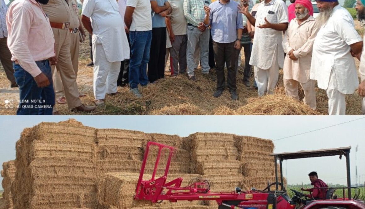 The DC, SSP, and SDM informed farmers not burning paddy stubble and addressed their concerns.ਡੀਸੀ, ਐਸਐਸਪੀ ਅਤੇ ਐਸ ਡੀ ਐਮ ਵੱਲੋਂ ਪਿੰਡ ਤਾਰਾਗੜ੍ਹ ਵਿਖੇ ਕਿਸਾਨਾਂ ਨੂੰ ਝੋਨੇ ਦੀ ਪਰਾਲੀ ਨਾ ਸਾੜਨ ਲਈ ਕੀਤਾ ਜਾਗਰੂਕ ਅਤੇ ਸੁਣੀਆਂ ਮੁਸ਼ਕਲਾਂ 