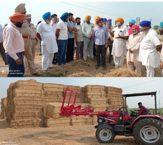 The DC, SSP, and SDM informed farmers not burning paddy stubble and addressed their concerns.ਡੀਸੀ, ਐਸਐਸਪੀ ਅਤੇ ਐਸ ਡੀ ਐਮ ਵੱਲੋਂ ਪਿੰਡ ਤਾਰਾਗੜ੍ਹ ਵਿਖੇ ਕਿਸਾਨਾਂ ਨੂੰ ਝੋਨੇ ਦੀ ਪਰਾਲੀ ਨਾ ਸਾੜਨ ਲਈ ਕੀਤਾ ਜਾਗਰੂਕ ਅਤੇ ਸੁਣੀਆਂ ਮੁਸ਼ਕਲਾਂ 