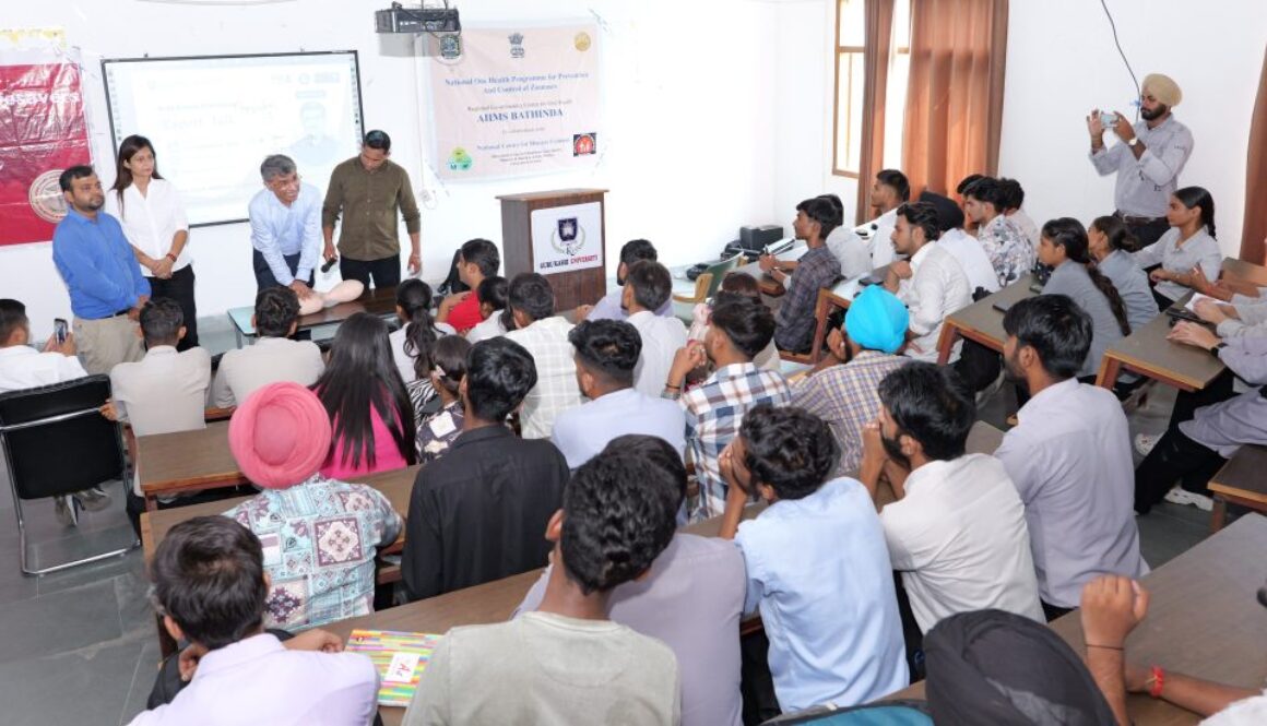 ਗੁਰੂ ਕਾਸ਼ੀ ਯੂਨੀਵਰਸਿਟੀ ਨੇ ਮਨਾਇਆ ਵਿਸ਼ਵ ਮੁਢਲੀ ਸਹਾਇਤਾ ਦਿਵਸ