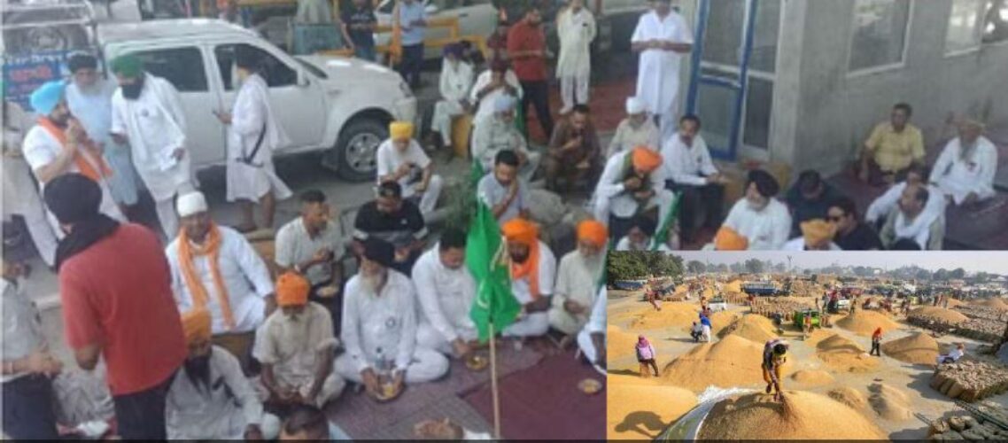 Farmers Jammed Highways for 4 Hours in Punjab, AAP Government Fails to Ensure Smooth Procurement of Paddy.