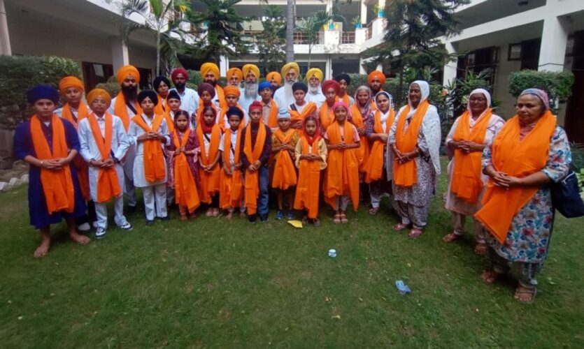 Delhi Committee Conducts Amrit Sanchar for 35 at Akal Takht: Chairman Manjit Singh Bhoma.ਦਿੱਲੀ ਕਮੇਟੀ ਦੀ ਧਰਮ ਪ੍ਰਚਾਰ ਕਮੇਟੀ ਪੰਜਾਬ ਵੱਲੋ 35 ਪ੍ਰਾਣੀਆਂ ਨੂੰ ਅਕਾਲ ਤਖ਼ਤ ਤੇ ਅੰਮ੍ਰਿਤਪਾਨ ਕਰਵਾਇਆਂ ਗਿਆ: ਚੇਅਰਮੈਂਨ ਮਨਜੀਤ ਸਿੰਘ ਭੋਮਾ