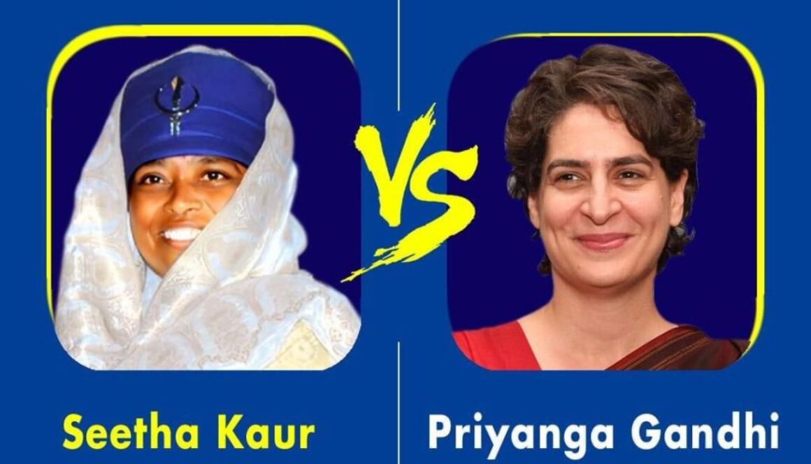 When Akalis Withdrew in Punjab, Tamil Sikh Sita Kaur Steps Up to Challenge Indira’s Successors.ਜਦੋਂ ਸੁਖਬੀਰ ਬਾਦਲ ਦੇ ਅਕਾਲੀਆਂ ਨੇ ਹੱਥ ਖੜ੍ਹੇ ਕੀਤੇ, ਤਾਮਿਲ ਦੀ ਸਿੱਖ ਸ਼ੇਰਨੀ ਸੀਤਾ ਕੌਰ ਨੇ ਇੰਦਰਾ ਦੇ ਵਾਰਸਾਂ ਨਾਲ ਟੱਕਰ ਦਾ ਐਲਾਨ ਕੀਤਾ।