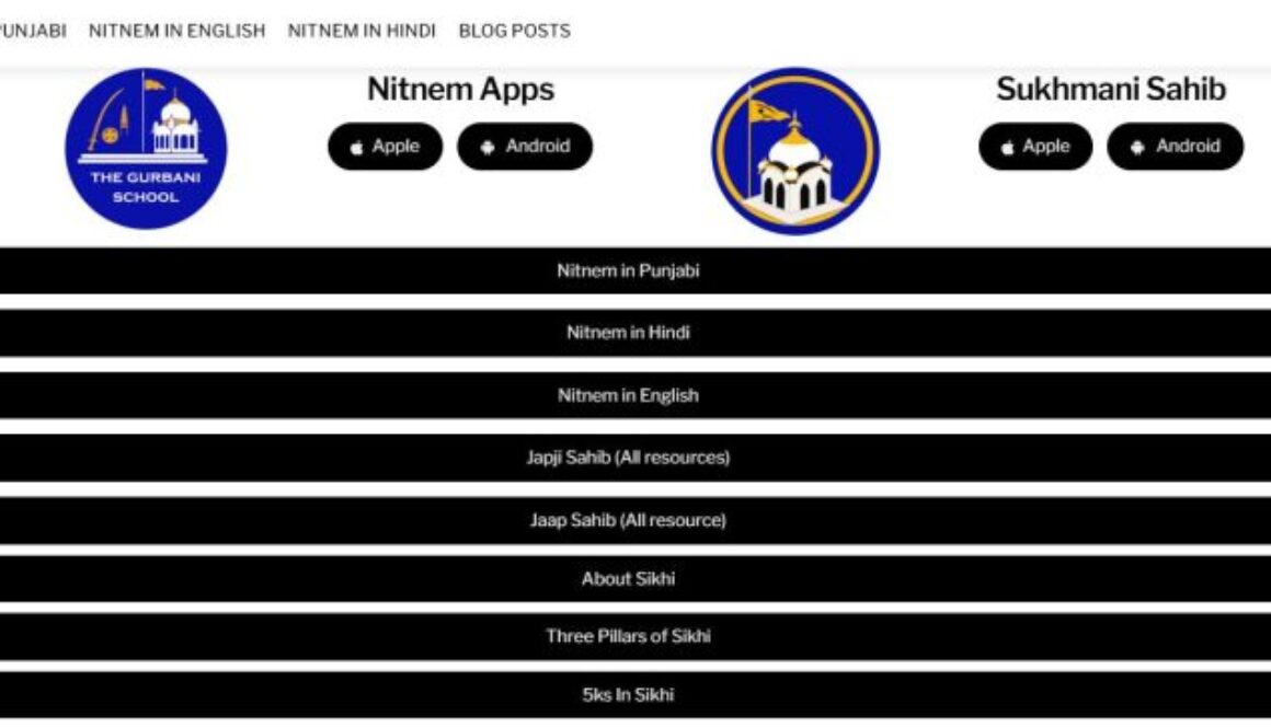 New Website nitnem.co.uk Officially Launched for Sikh Prayers and Resources.
