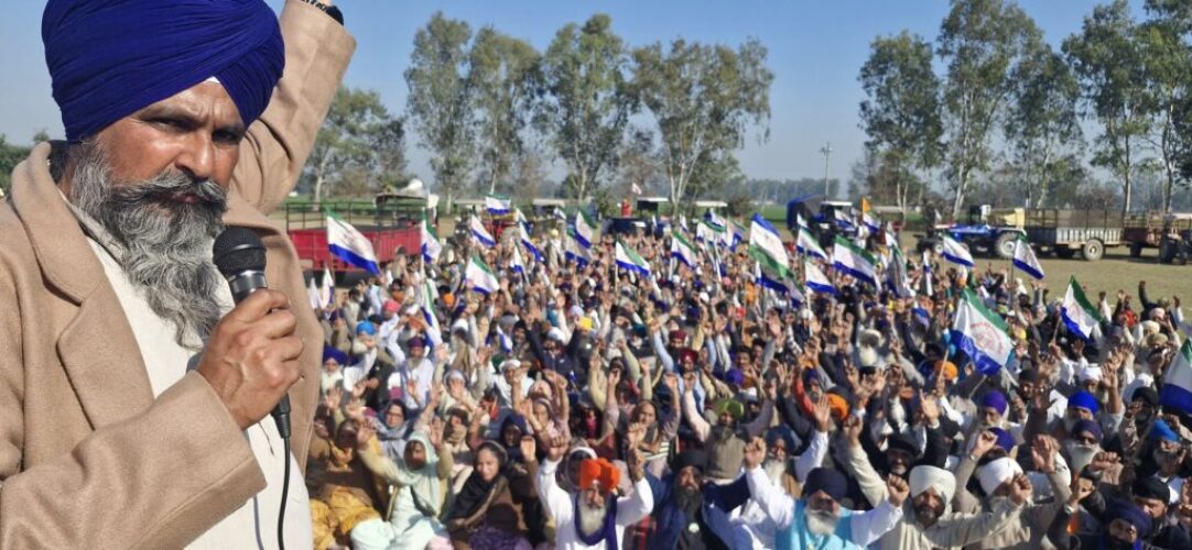 “Kisan Mazdoor Sangharsh Committee Prepares for Strong March from Shambhu Morcha on 29th, Holds Massive Gathering in Border Belt”