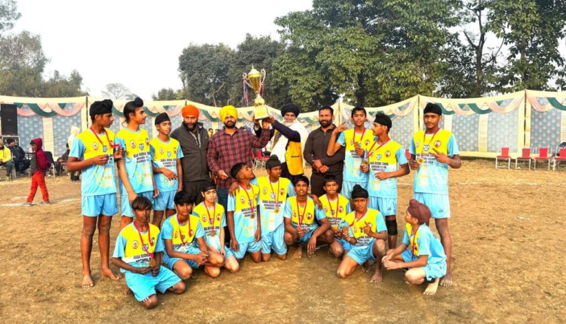 “Punjab Kabaddi Federation Matches at Village Mauli Witness Special Presence of Sant Baba Jatinder Singh Gobind Bagh Wale and Bhai Rajinder Singh Raja”