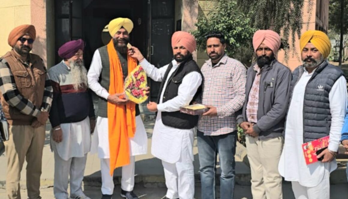 “Chairman Rajwant Singh Ghulli Honored on Winning Gold Medal”