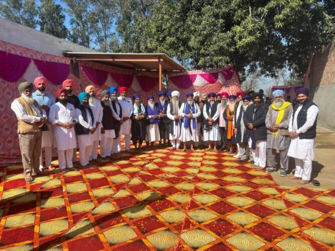 “International Panthic Dal Attends Gurmat Samagam at the Residence of Bhai Satnam Singh Ji Saido Lehal Wale”