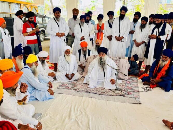 “Preparations for March 28 Protest to Restore Takht Sahibaan’s Maryada, Gathering at Damdami Taksal”