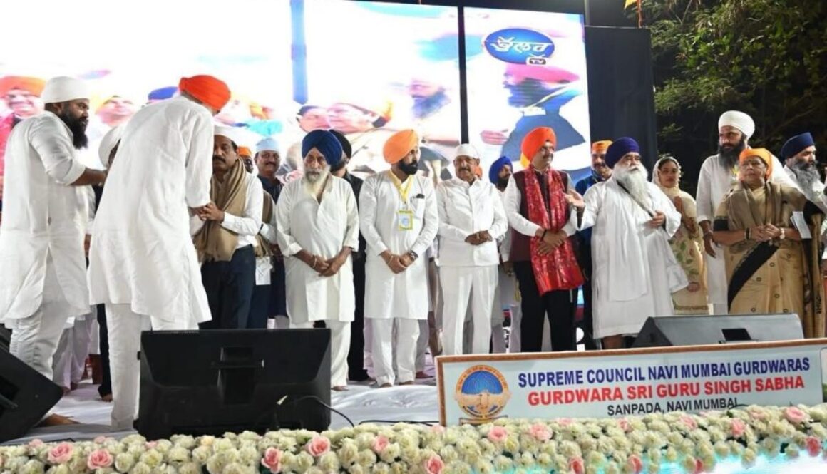 Khalsa Foundation Day (Vaisakhi) Celebrated with Great Devotion and Enthusiasm in Sanpada, Navi Mumbai