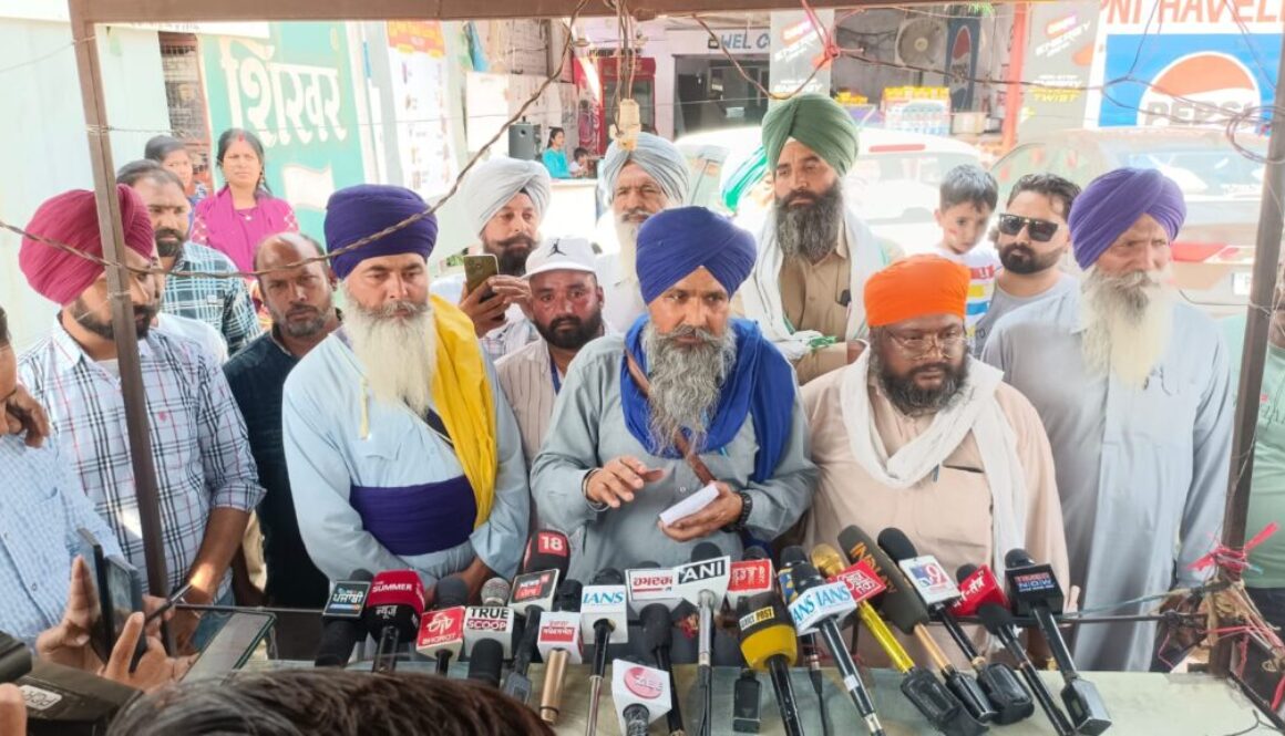 Farmers to Question Chief Minister During Amritsar Visit, Thana Shambhu Gherao on May 6