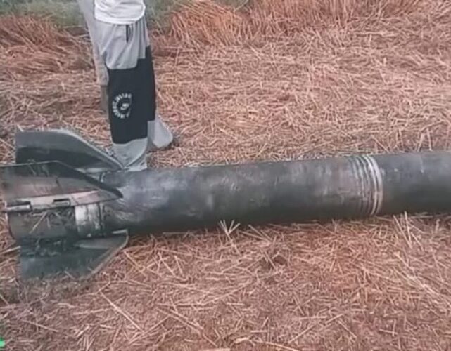 Missile-Like Shell Found After Explosion During Military Exercise in Jethuwal