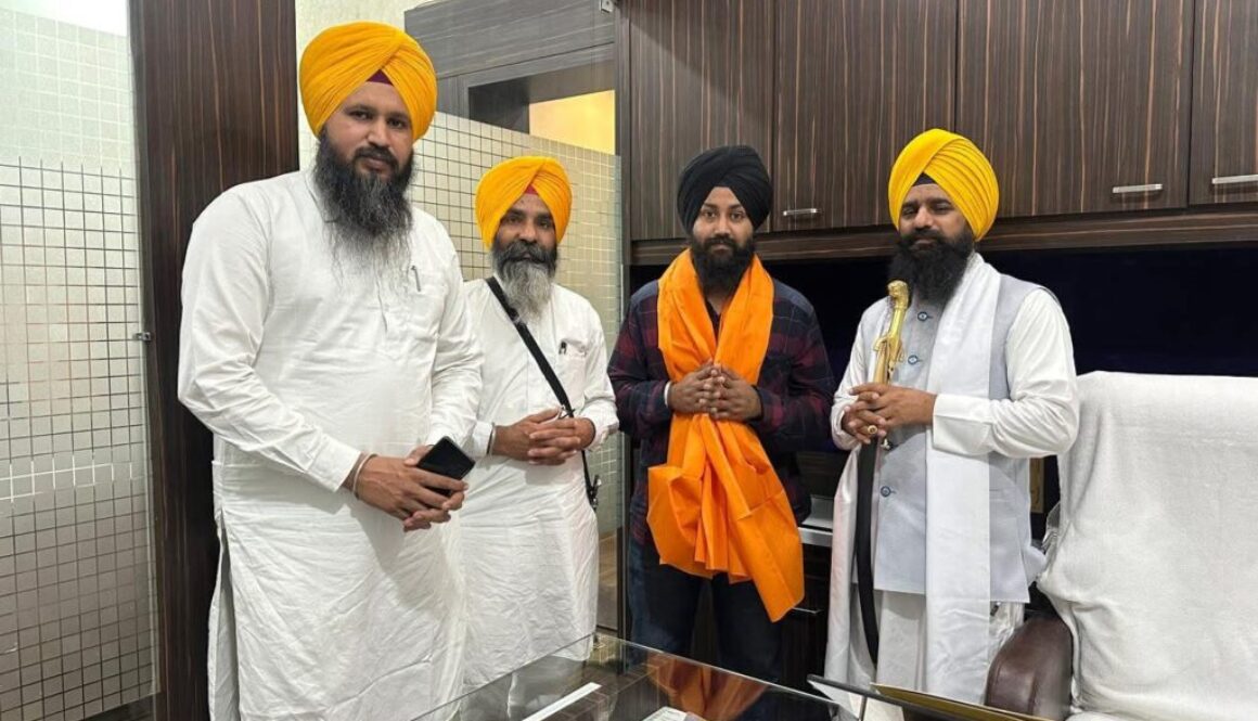 Jaskaran Singh Appointed as Media Advisor to Secretariat of Sri Akal Takht Sahib