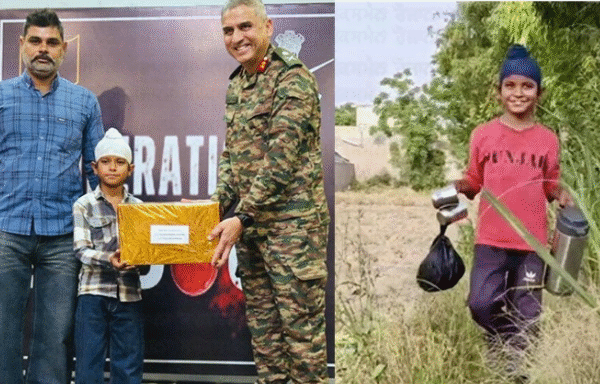 Spirit of Service at a Young Age: 10-Year-Old Sharvan Singh Honored by the Army