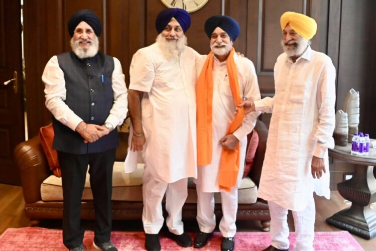 Charanjit Brar questions Sukhbir Badal over Maluka’s return to SAD.