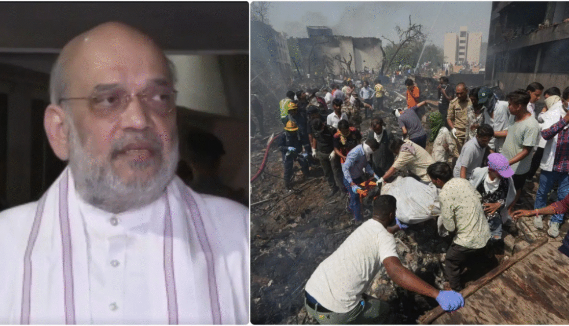 Amit Shah’s statement on Air India Flight AI-171 crash: 241 dead, one survivor.