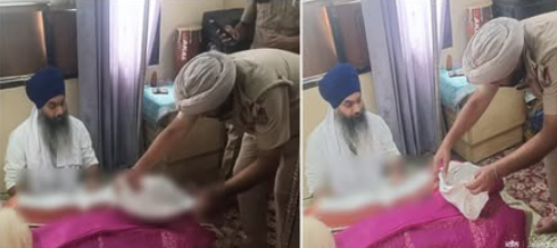 Beadbi of Sri Guru Granth Sahib in Jalandhar’s Gada area; torn Angs spark outrage among Sikh community.