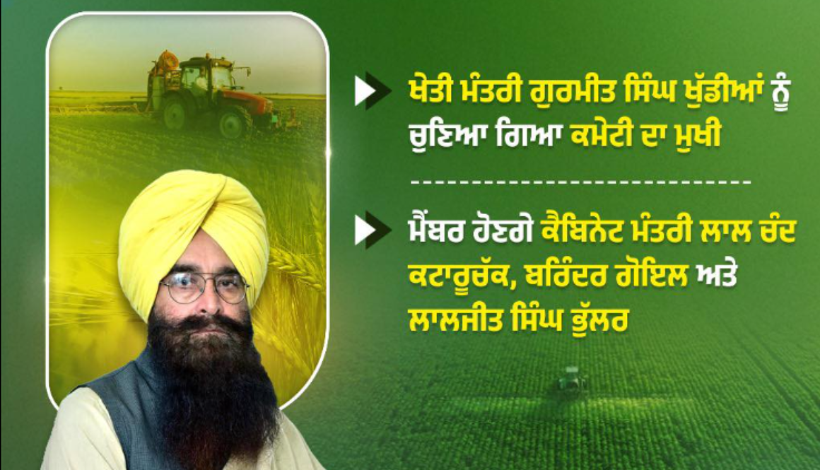 Mann Government Forms Committee for Crop Procurement, Includes Khuddian as Chief and Kataruchak Among Members