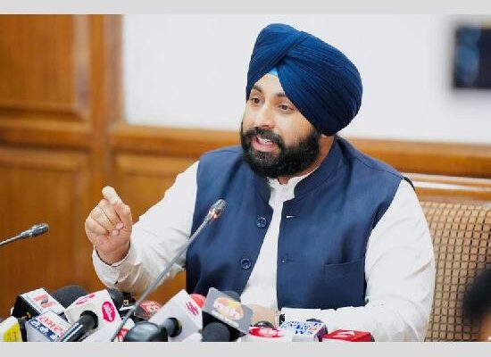 “I wholeheartedly accept every command of Takht Sahib,” says Cabinet Minister Harjot Bains — “I will appear barefoot before Sri Akal Takht Sahib.”