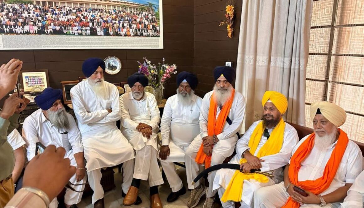 Norway’s Harinder Singh Khalsa and SSF President Major Singh Join Under Leadership of Party Chief Jathedar Giani Harpreet Singh