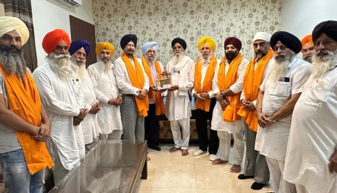Takht Sri Harmandir Ji Patna Sahib Committee Meets Advocate Harjinder Singh Dhami Regarding 350th Martyrdom Anniversary
