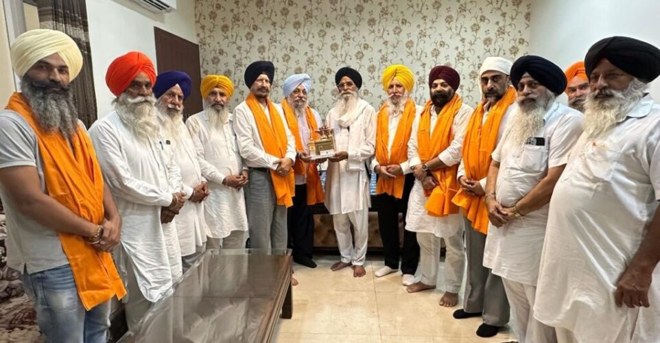 Takht Sri Harmandir Ji Patna Sahib Committee Meets Advocate Harjinder Singh Dhami Regarding 350th Martyrdom Anniversary
