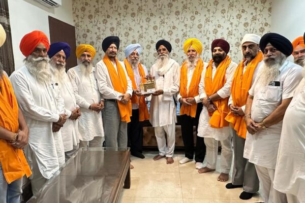 Takht Sri Harmandir Ji Patna Sahib Committee Meets Advocate Harjinder Singh Dhami Regarding 350th Martyrdom Anniversary