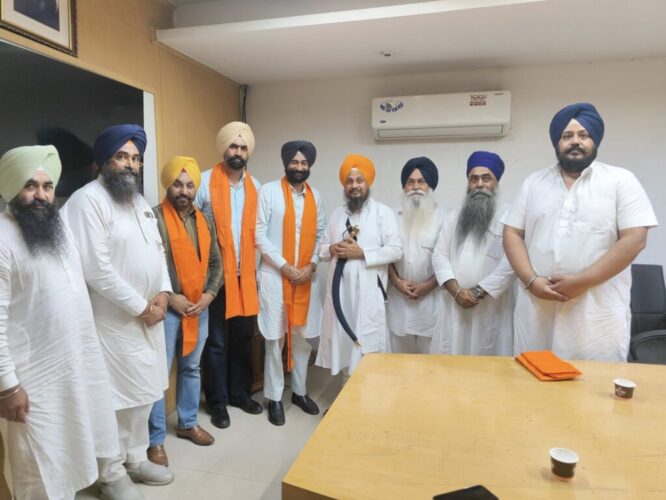 Big Boost for Shiromani Akali Dal in Plethi Meeting, AAP Spokesperson Iqbal Singh Among Leaders Joining, Giani Harpreet Welcomes