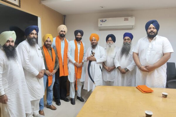 Big Boost for Shiromani Akali Dal in Plethi Meeting, AAP Spokesperson Iqbal Singh Among Leaders Joining, Giani Harpreet Welcomes