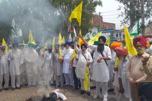 Effigy-Burning Protest in Fatehgarh Sahib Successful; National Justice Front Intensifies Struggle for Bandi Singhs’ Release: Panjoli