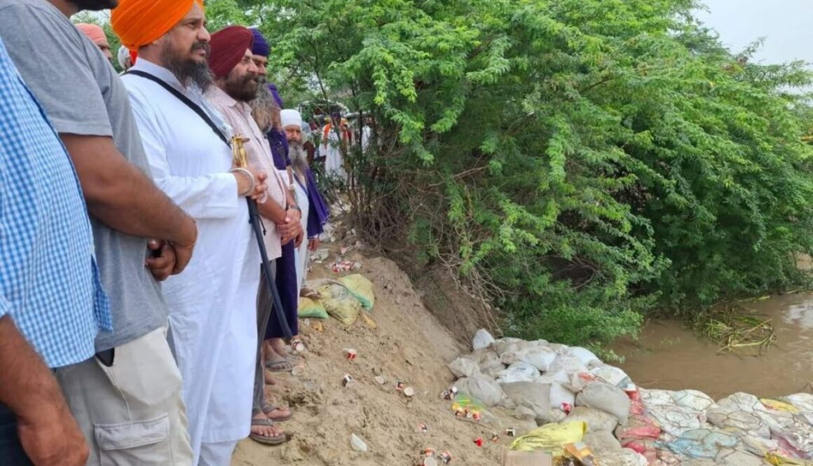 Flood and drought losses have fallen on Punjab; time has come to end this double policy – Giani Harpreet Singh.