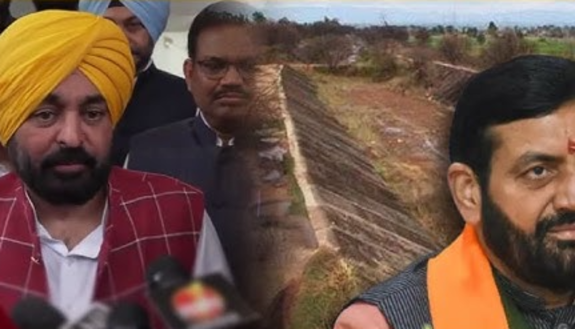 SYL Issue: Punjab-Haryana CMs Meet in Delhi, Mann Offers Yamuna Water, Talks to Resume Before August 13