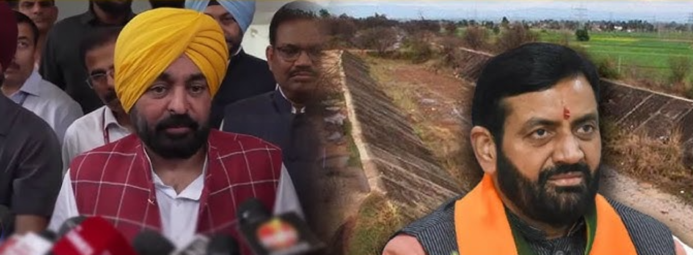SYL Issue: Punjab-Haryana CMs Meet in Delhi, Mann Offers Yamuna Water, Talks to Resume Before August 13
