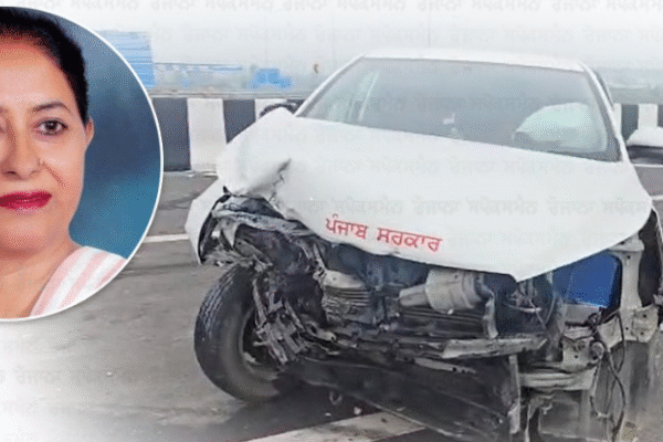 AAP MLA Rajinderpal Kaur Chhina Injured in Ludhiana Accident; Car Hits Divider on Return from Delhi, Hospitalized