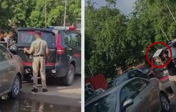 4 Himachal Police Personnel Suspended After Liquor Purchase Video Goes Viral; Were in Chandigarh for CM Sukhu’s Security