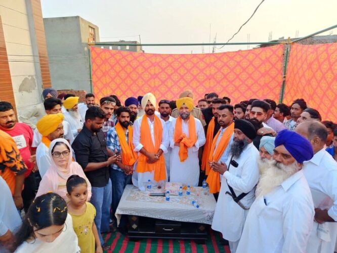 In Sanaur’s Bahadurgarh, AAP Youth Leader Jatinder Singh Gill Brings Dozens of Families Back into Revived Shiromani Akali Dal