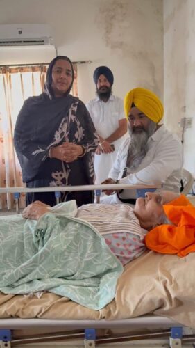 Bhai Jagtar Singh Hawara’s Mother Narinder Kaur Returns to Native Village — MP Sarabjit Singh Visits to Pay Respects