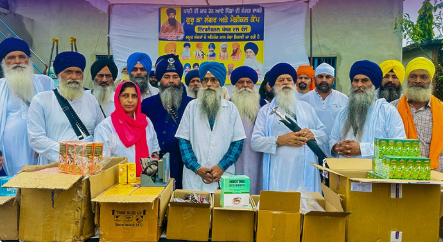 International Panthak Dal organizes medical camps in Punjab’s flood-hit villages, provides healthcare to people.