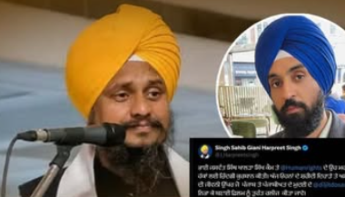 “Bhai Jaswant Singh Khalra was a great warrior of Sikh Panth and human rights”: Giani Harpreet Singh urges release of film on martyrdom anniversary.