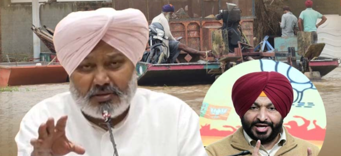 Punjab floods: Cabinet Minister Harpal Cheema takes jibe at Ravneet Singh Bittu, says “Punjab is drowning, Bittu busy holding rallies in Samrala.”