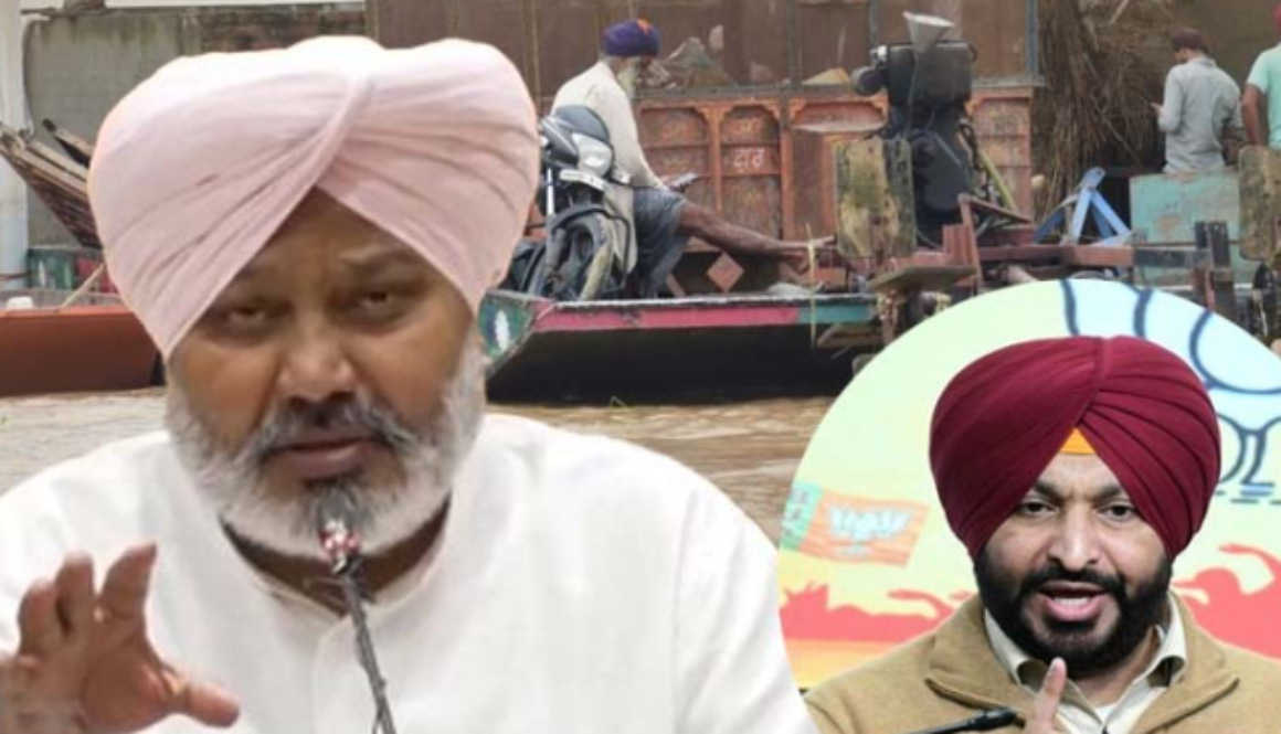 Punjab floods: Cabinet Minister Harpal Cheema takes jibe at Ravneet Singh Bittu, says “Punjab is drowning, Bittu busy holding rallies in Samrala.”