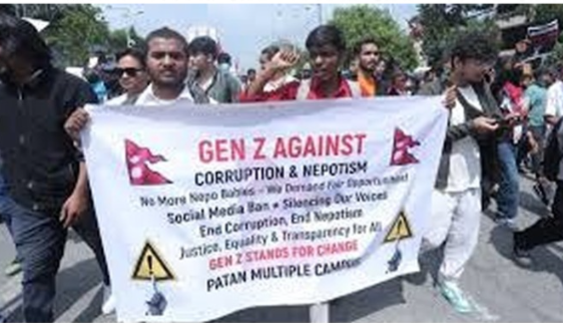 Massive youth protest in Nepal against social media ban; 16 dead, over 100 injured outside Parliament in Kathmandu.
