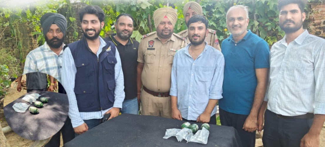 NIA raids village Bhamri in Sri Hargobindpur; 3 hand grenades found near school, probe launched.