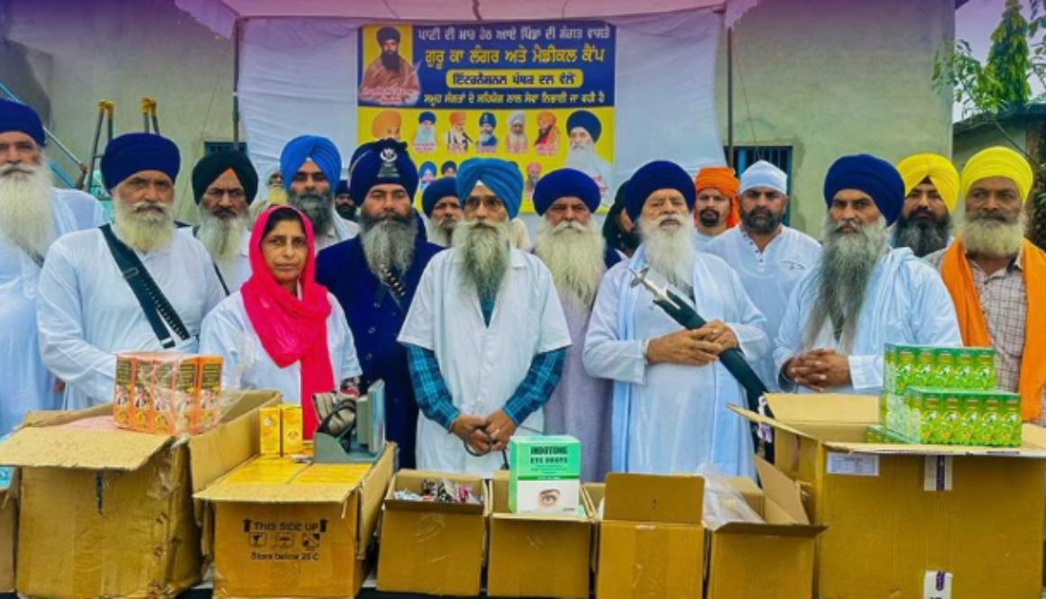 International Panthak Dal rendering valuable services for flood victims: Singh Sahib.