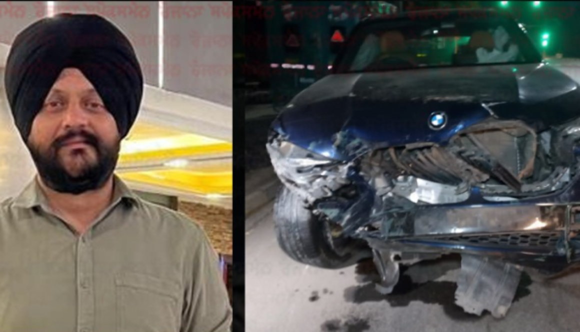 Finance Ministry Deputy Secretary Navjot Singh Dies in Road Accident; BMW Hits Car