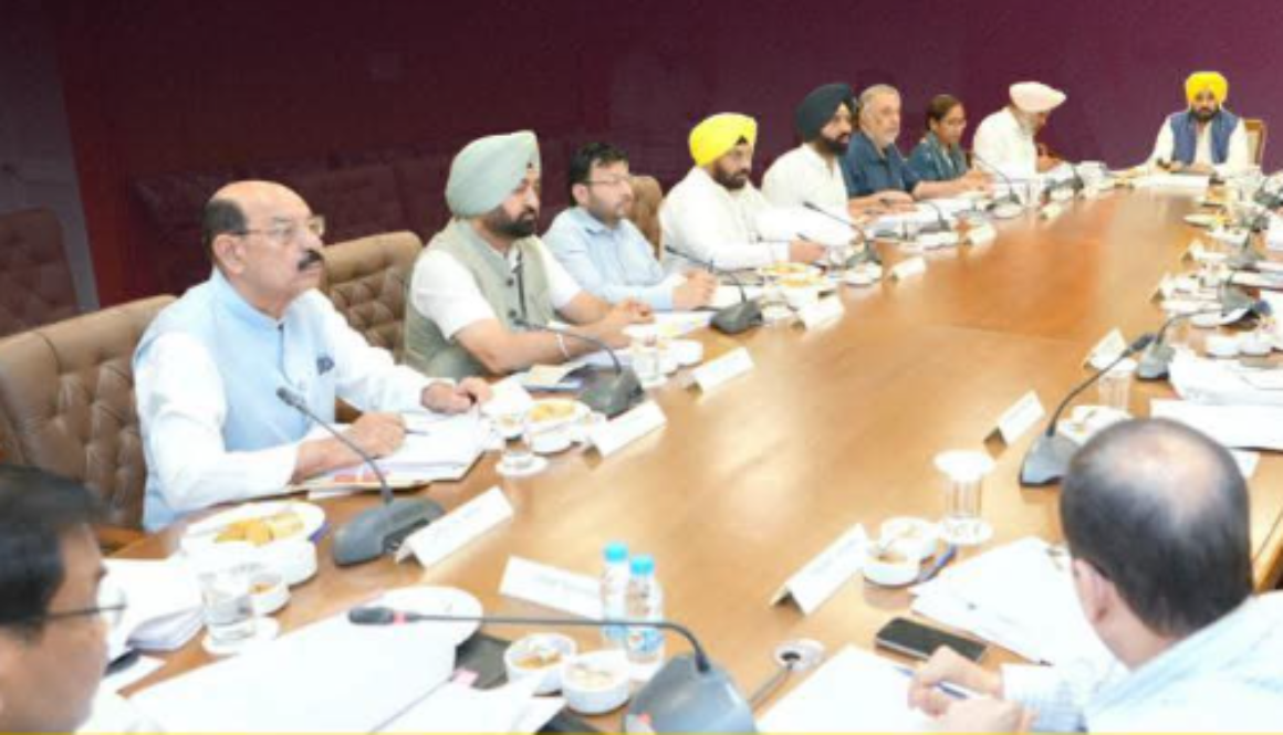 Punjab Cabinet Approves Major Decisions for Industry and Traders: GST Amendment, Real Estate Act Changes, NIA Court and OTS Scheme Cleared