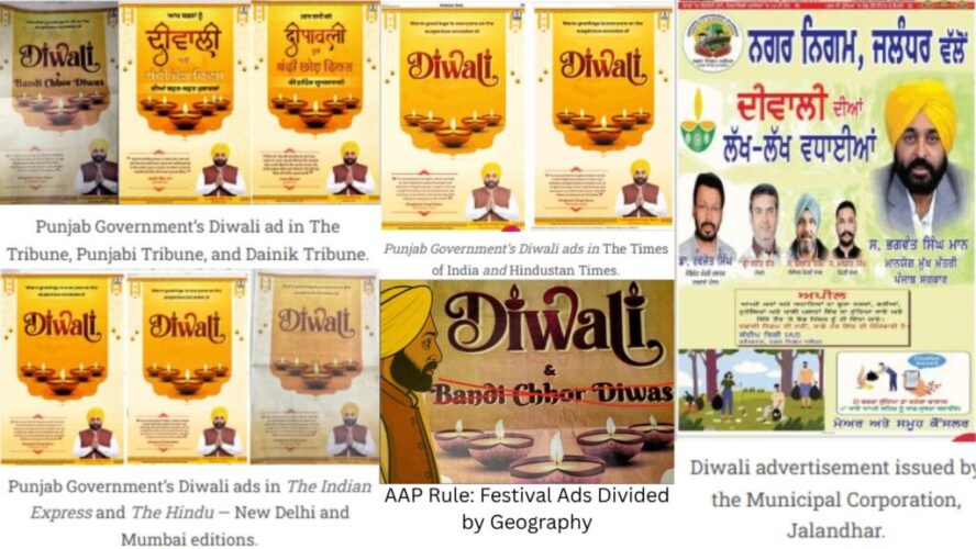 Singh Sahib Giani Harpreet Singh Targets AAP: ‘Removing Bandi Chhor Diwas from Ads is Discrimination, Playing with Punjabi Sentiments’