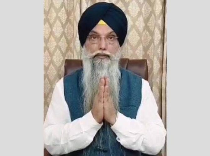 Akali Dal Leadership Present as Joint Panthic Candidate Bhai Mandeep Singh Files Nomination Papers