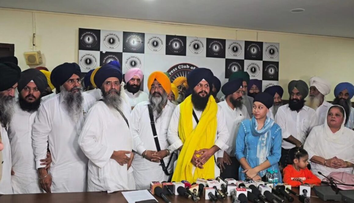 A new wave of Panthic unity in the Tarn Taran by-election — Bhai Mandeep Singh announced as the joint Panthic candidate
